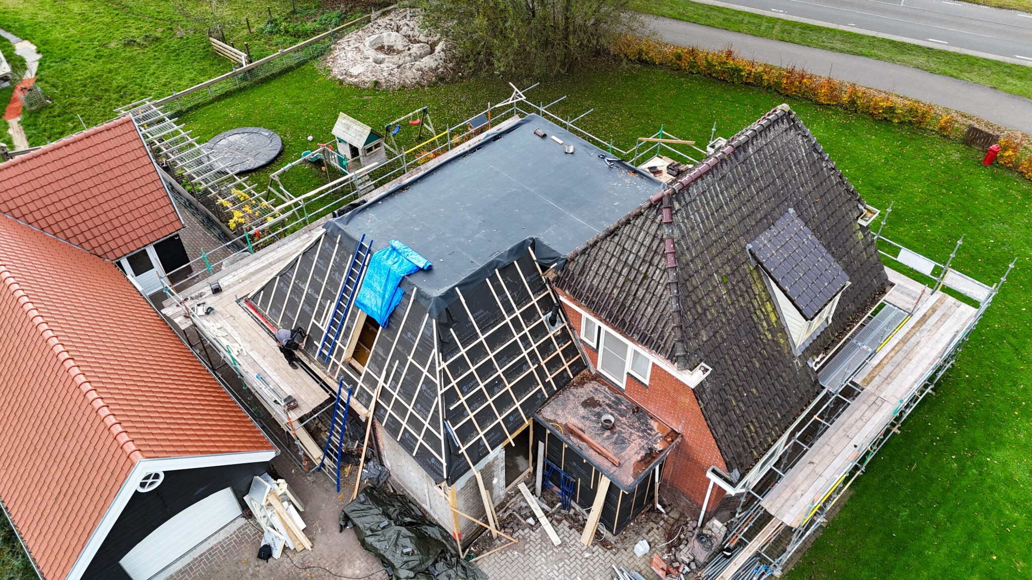 Woningverbouwing met dakwerken - Mulder Bouwbedrijf